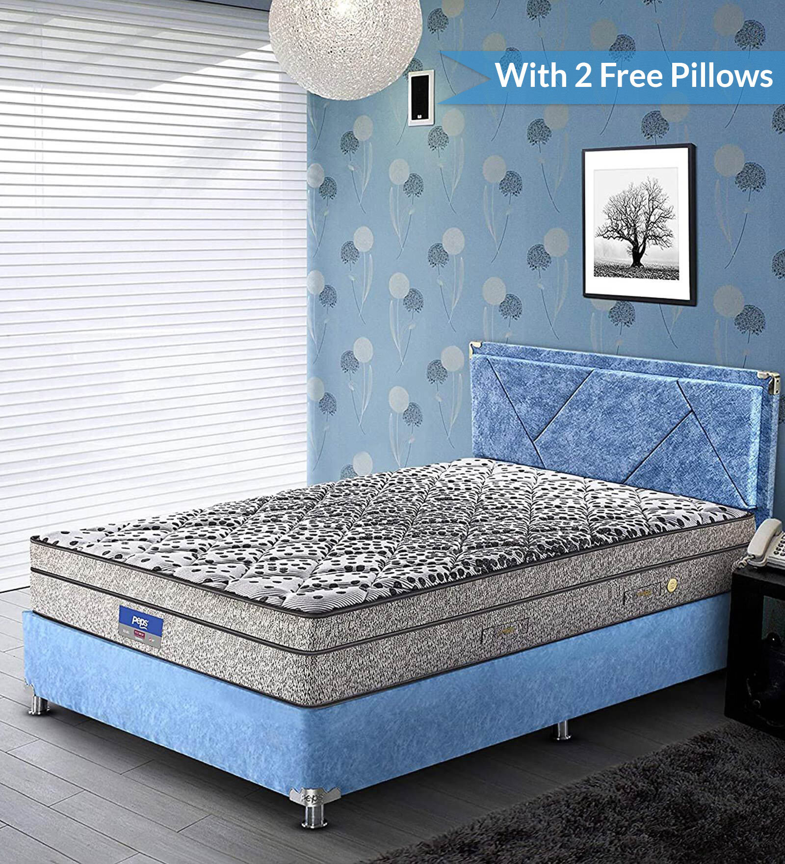 Buy Sanibel Reversible 6 inch Bonnell Spring Queen Size Mattress in