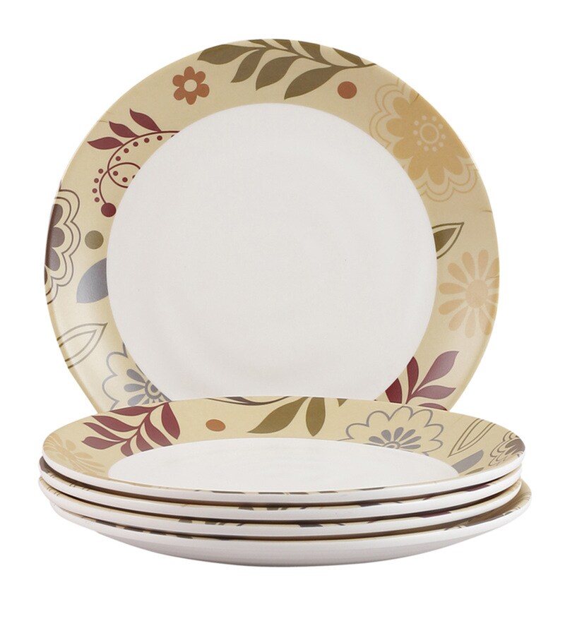 Buy Fabrica 6 Piece Melamine Quarter Plates by Servewell Online