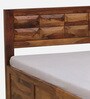 Buy Sheesham Wood King Size Bed With Box Storage In Brown Colour Online ...