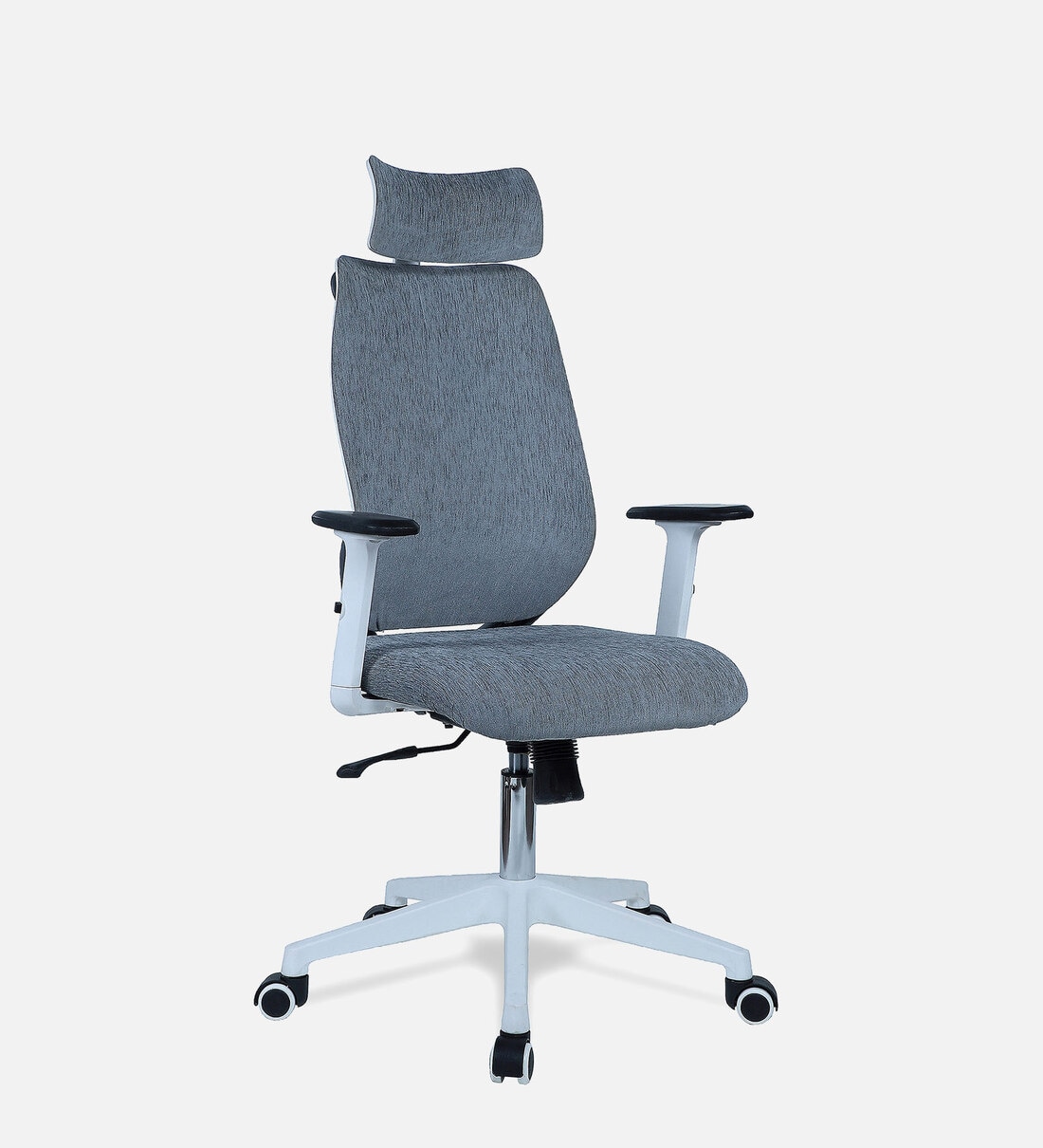 Buy Sila Fabric Ergonomic Chair in Grey Colour at 38 OFF by