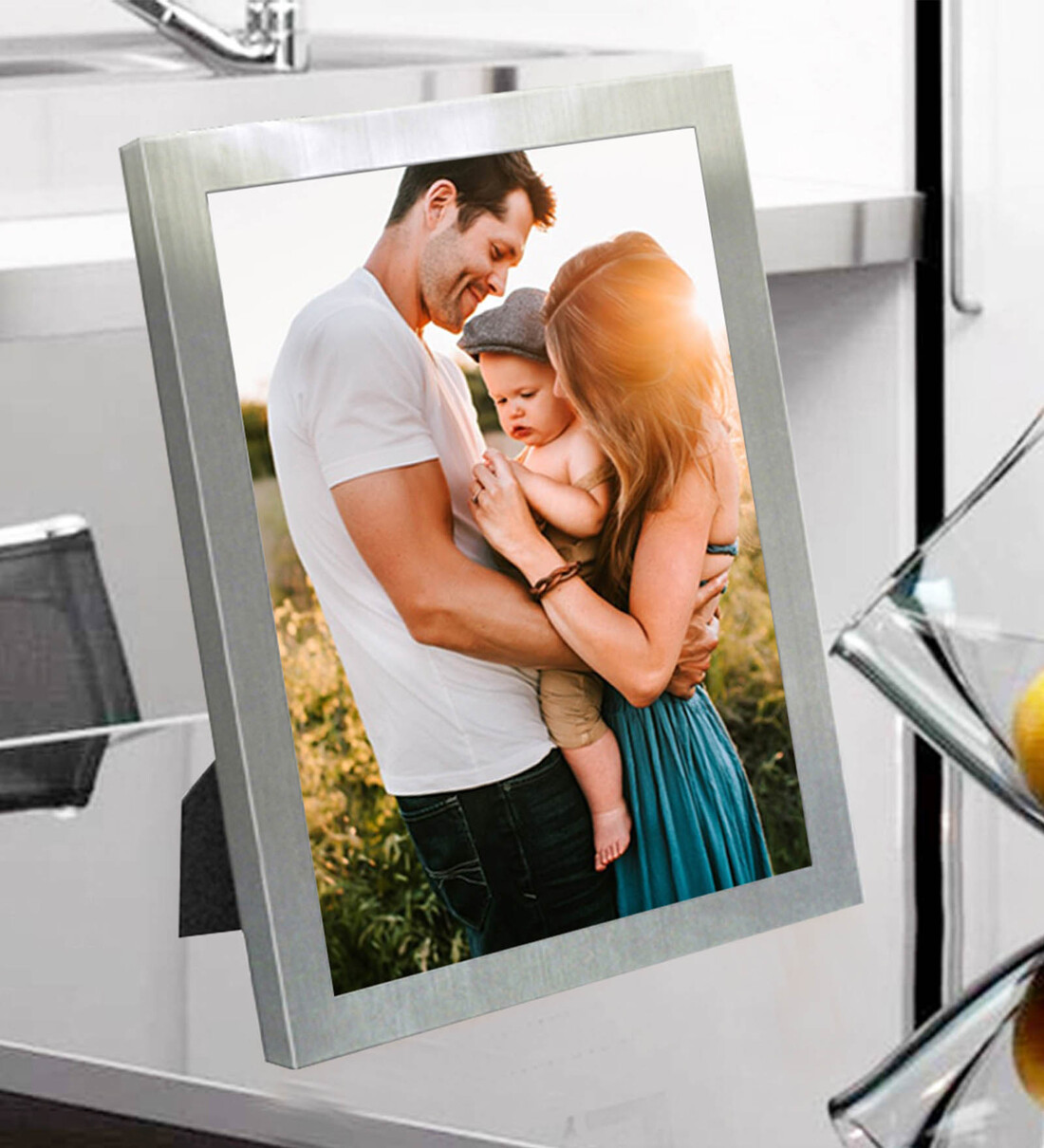 Buy Silver Aluminium Wall Hanging/Table Top Photo Frame at 41% OFF by ...