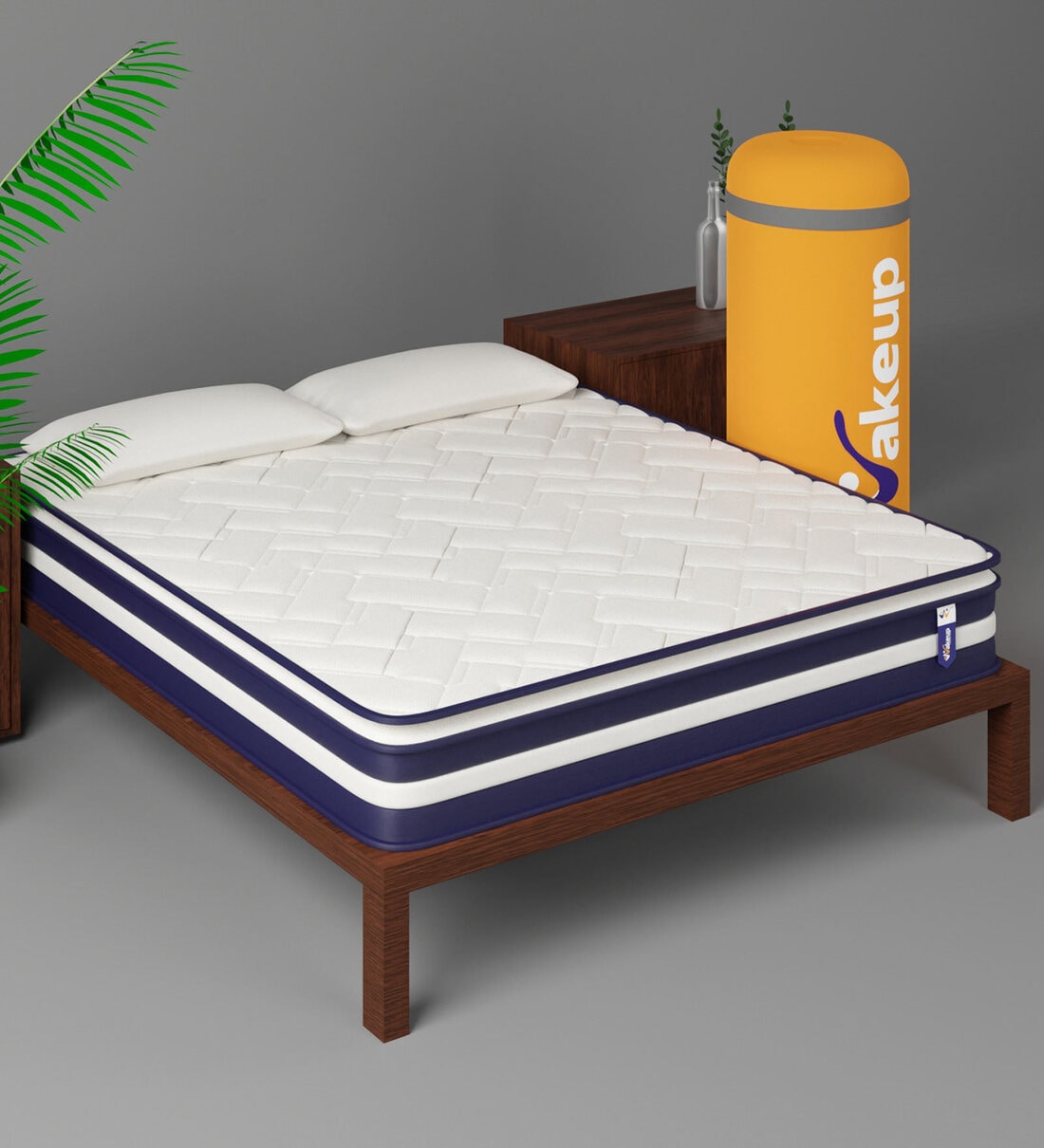 Buy Smart Tech 10 inch Pocketed Spring Queen Size Mattress with Zero