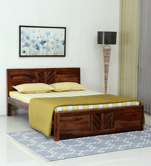 queen size cot pepperfry