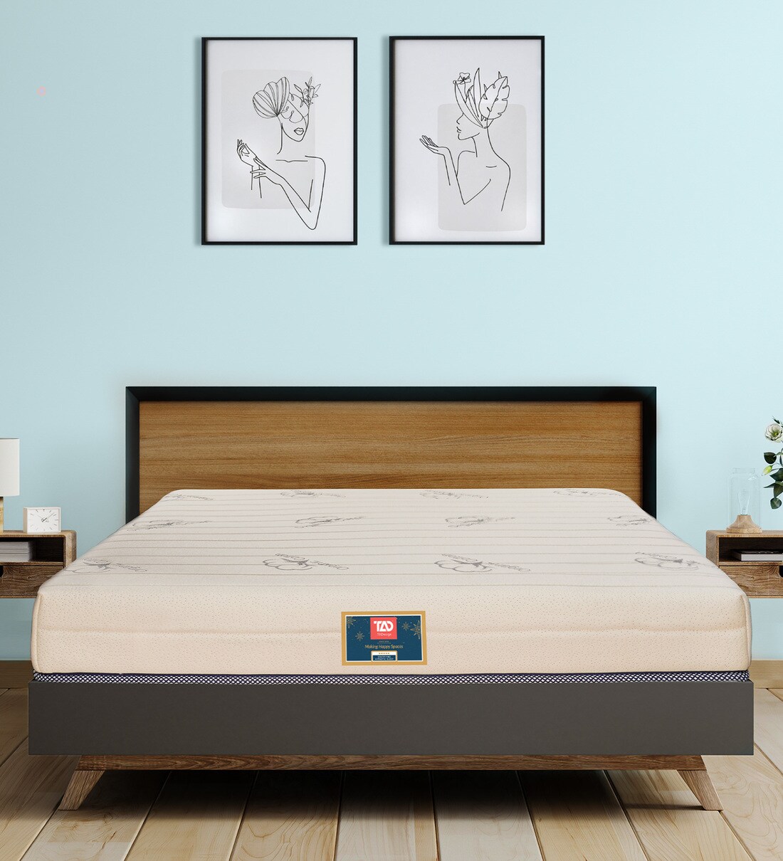 Buy Spine Align 6 inch Bonnell Spring Queen Size Mattress Online