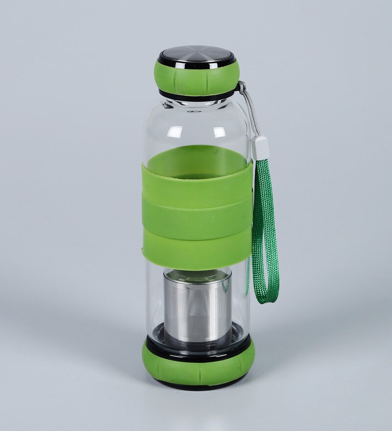 Buy Ss Silverware Green Tea Bottle with a Bottom Infuser Cum Filter
