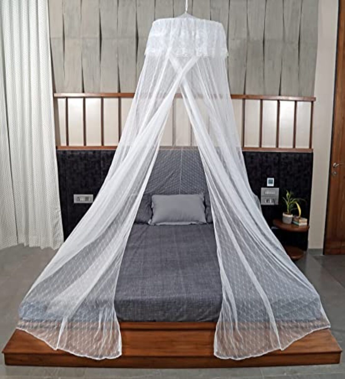 Hanging cotton mosquito net for double bed Clearance