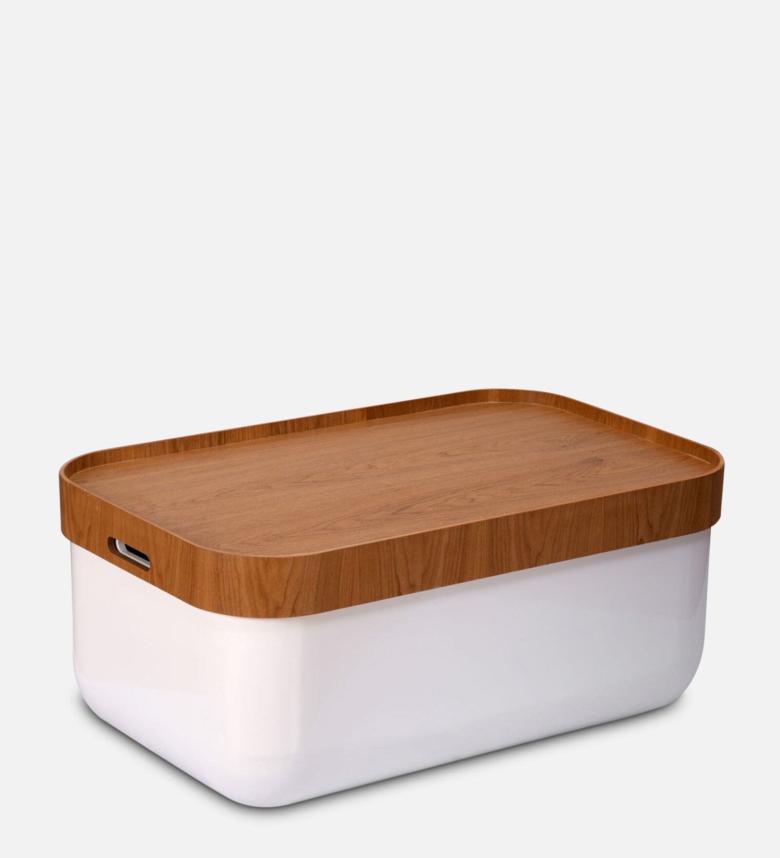 Buy Starwood Coffee Table with Storage in White Colour at 58 OFF by