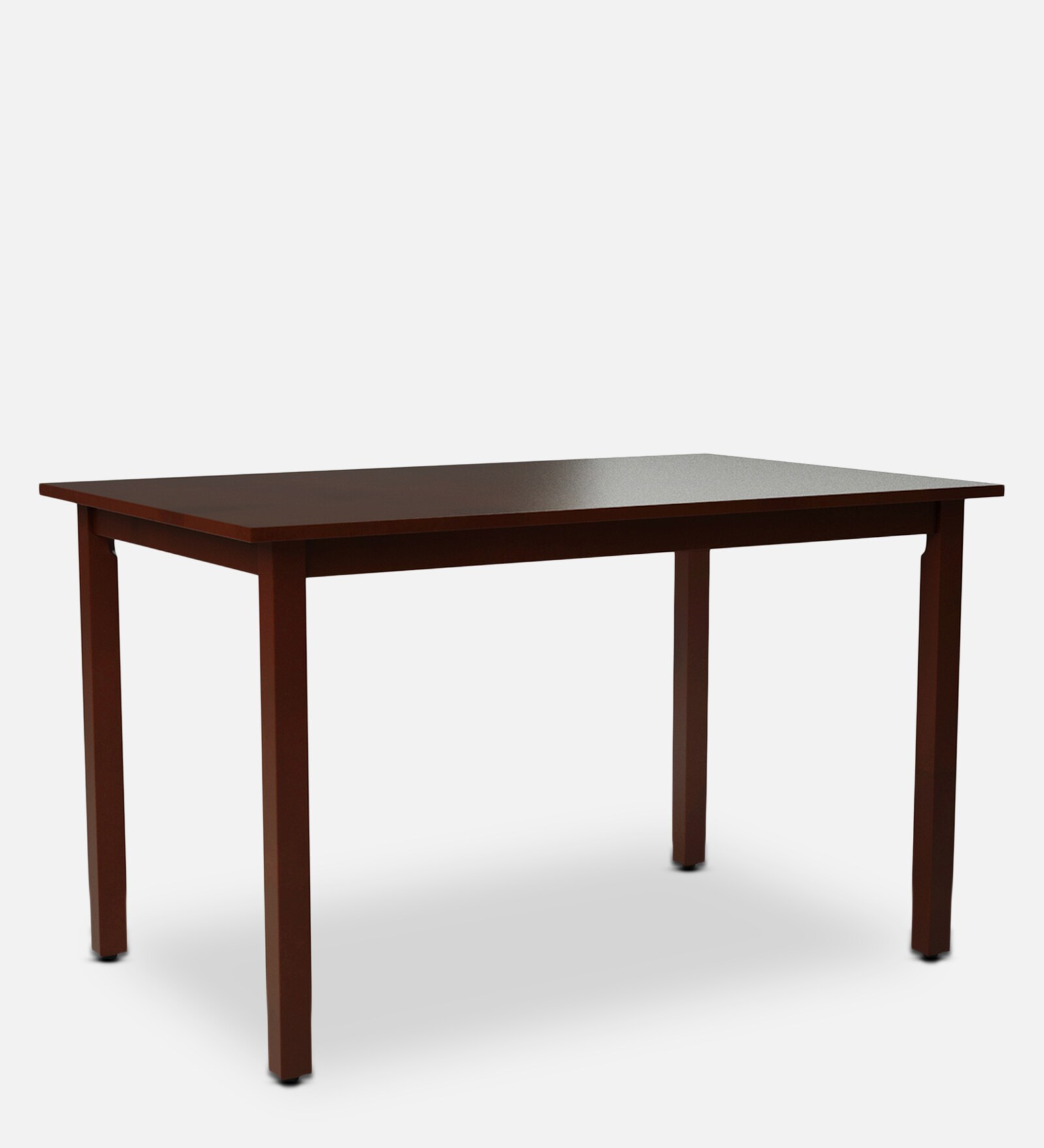 Buy Stella Solid Wood 4 Seater Dining Table in Dark Walnut Finish