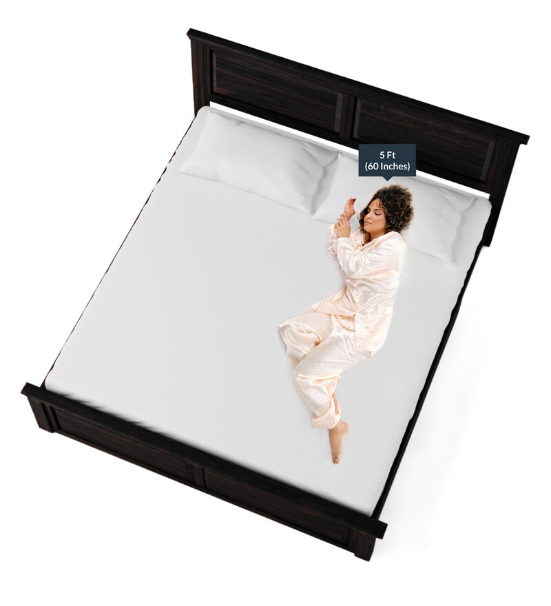 Buy Stanfield Solid Wood King Size Bed with Storage in Warm chestnut