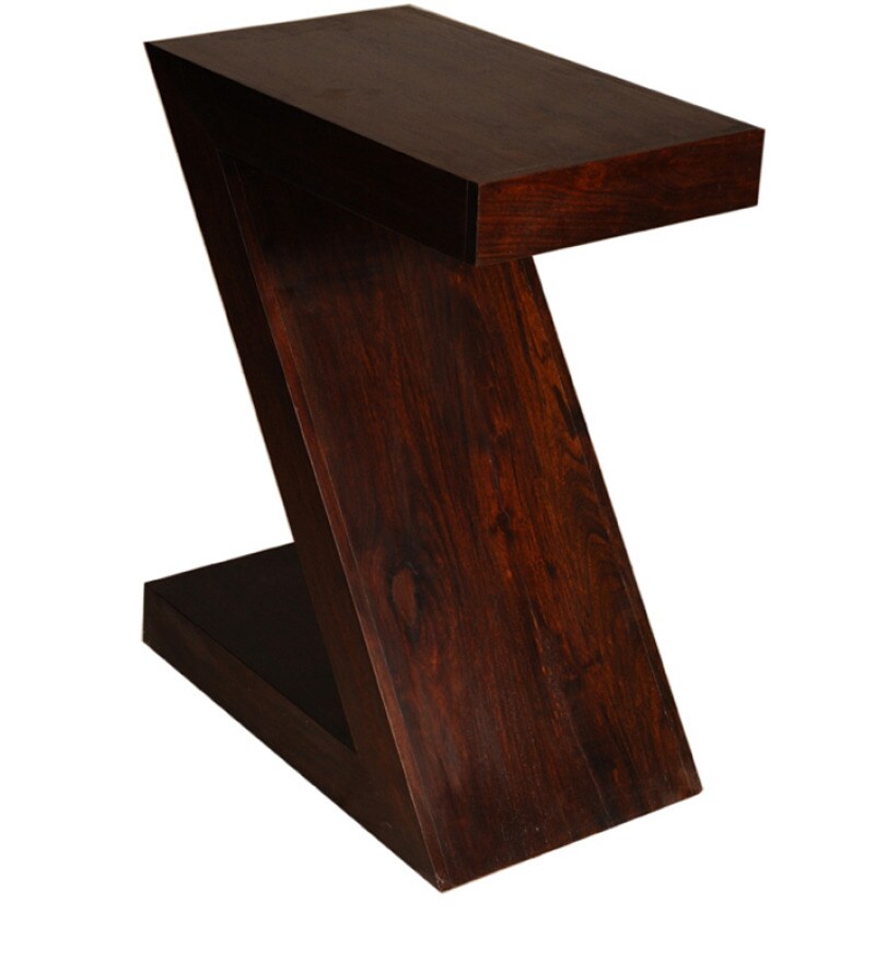 Stylish Z Shaped End Table by Mudramark Online Eclectic Furniture