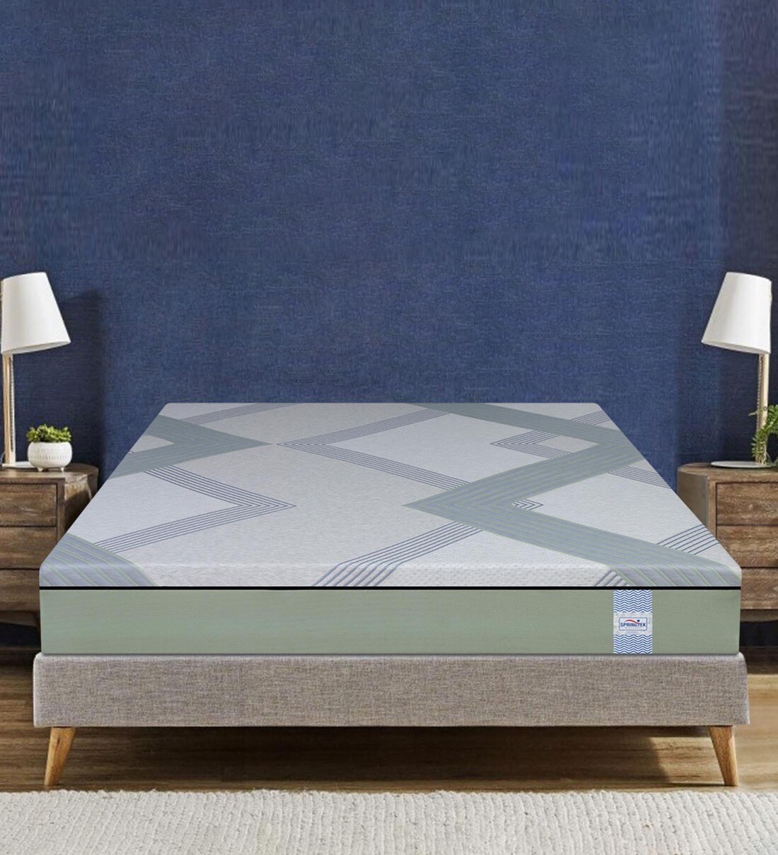 Buy Supernova 6 inch Latex King Size Mattress at 43 OFF by Springtek