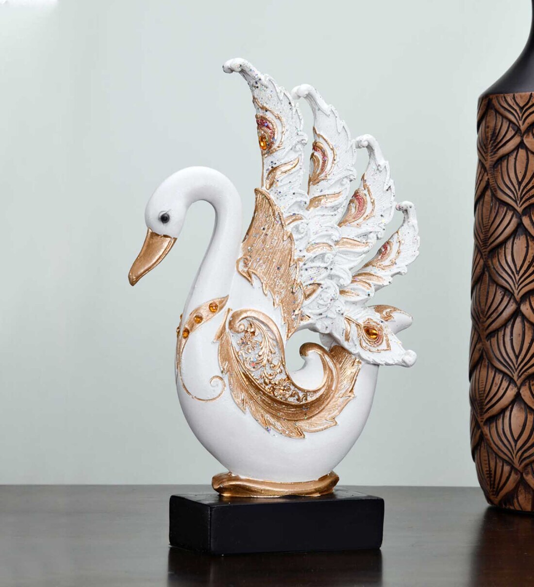 Buy Swan Polyresin Animal Figurine by home at 51 OFF by home Pepperfry