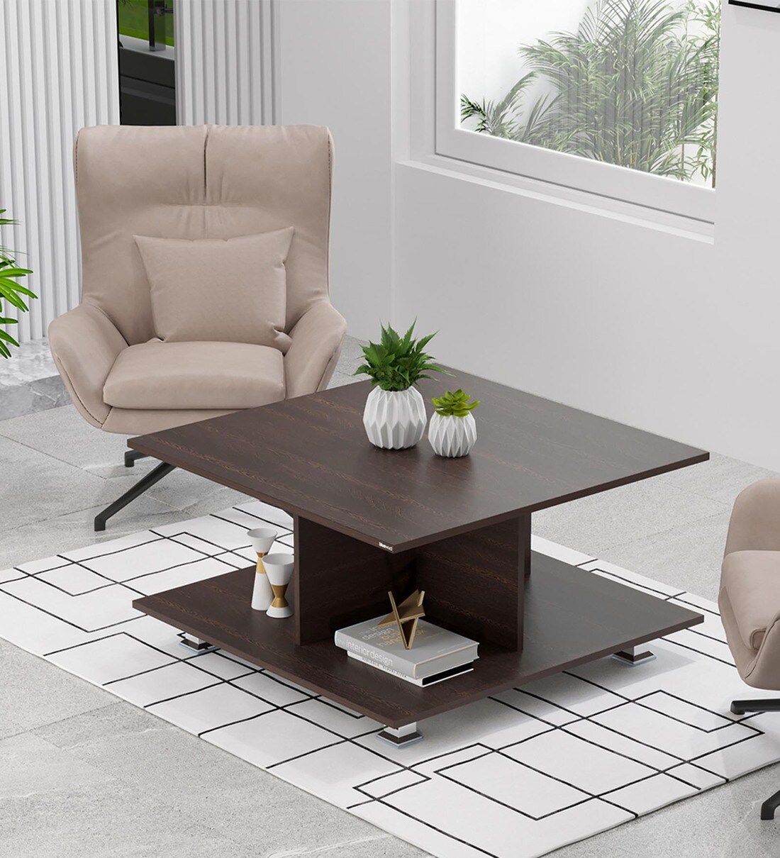 Buy Sydney Coffee Table in Wenge Finish at 24 OFF by bluewud Pepperfry