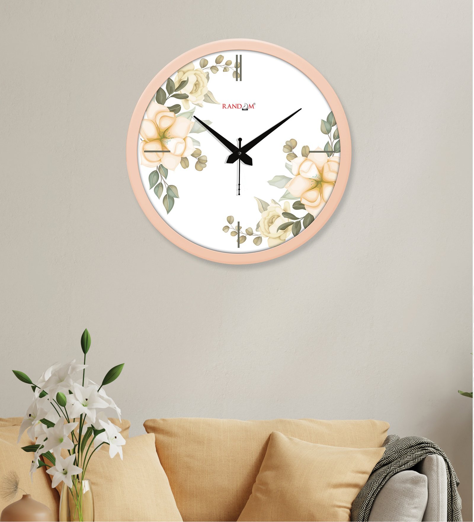 Buy Tic Toc Multicolour Plastic Mordern Wall Clock at 53% OFF by Random ...