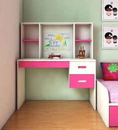 children's study table and cupboard set