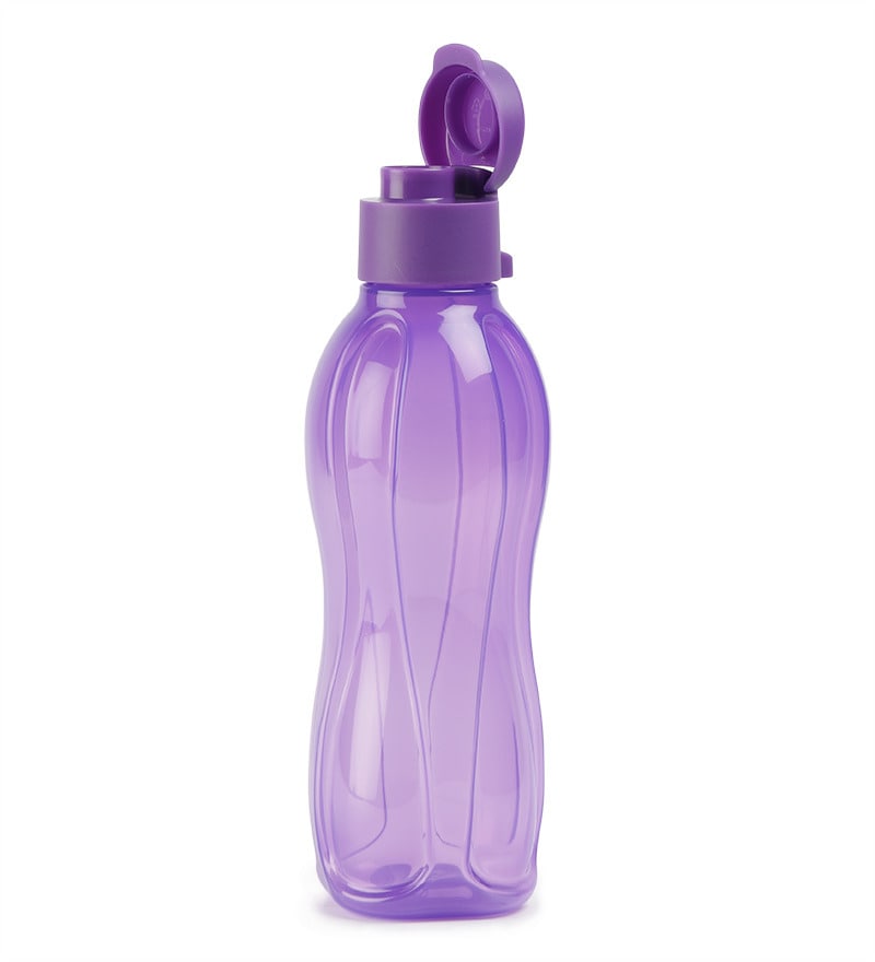 Buy Tupperware Purple Fliptop 500 Ml Bottle Set Of 2 Online Bottles Bottles Pepperfry 8706