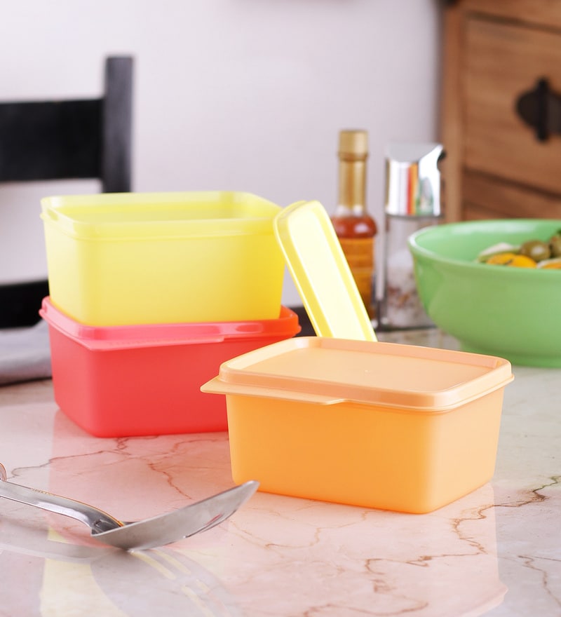 Buy Tupperware Beige Rice/Atta Storage Container (10 Kg) Online ...