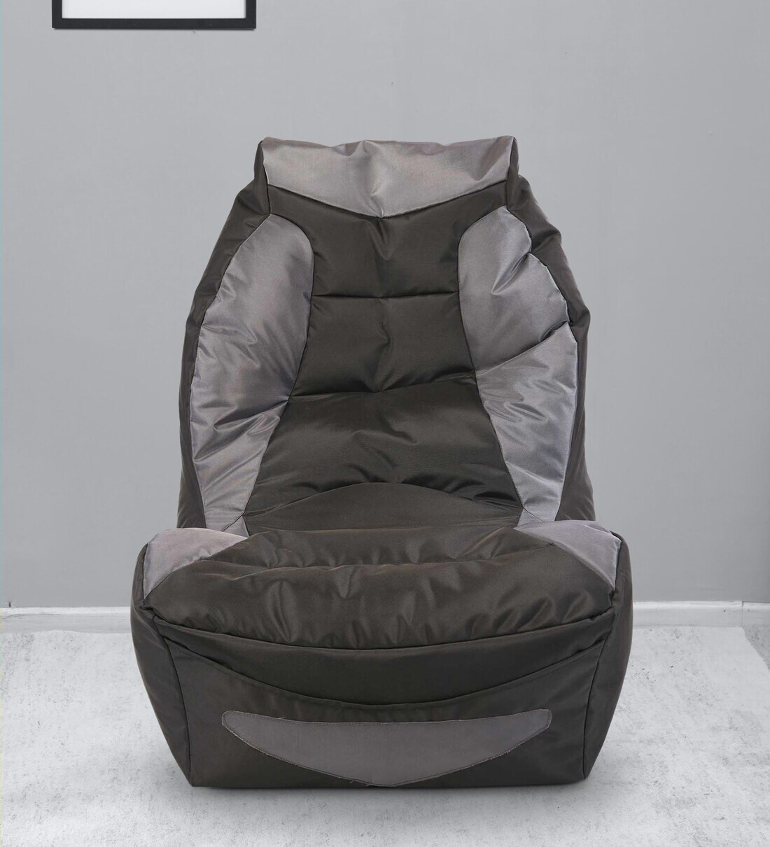 Buy Upbeat XXXL Gaming Bean Bags With Beans In Black & Grey Colour