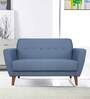 ARRA Venice Fabric 2 Seater Sofa in Blue Colour