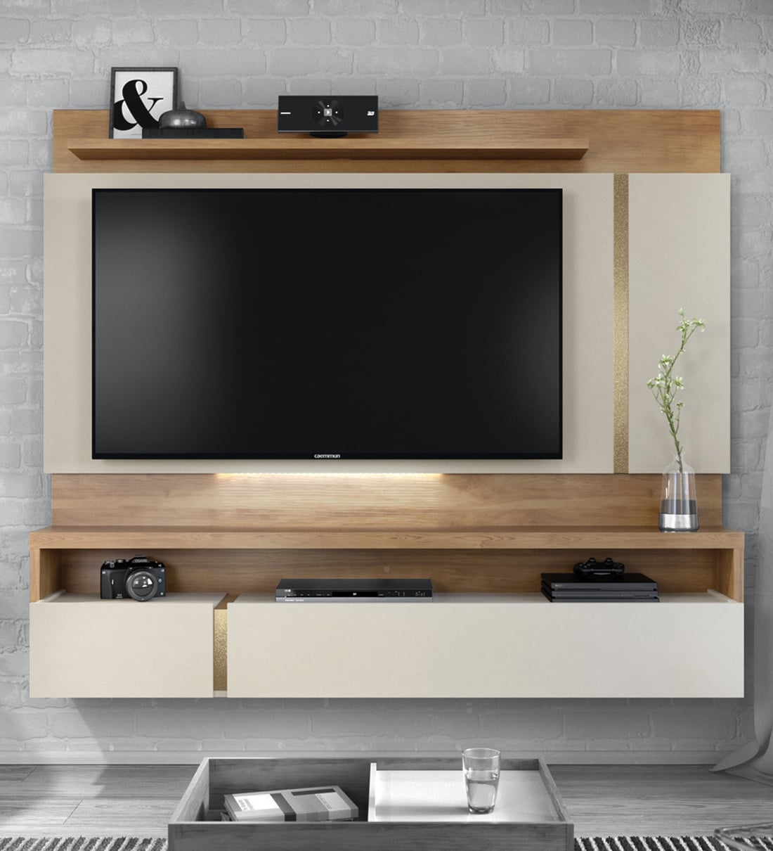 pepperfry tv wall unit designs