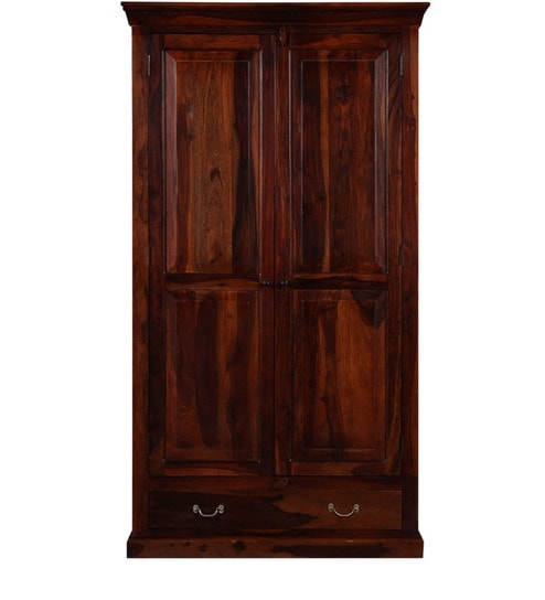 Buy Waldron Wardrobe In Honey Oak Finish On Rent Online