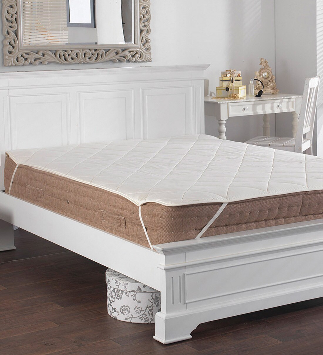 Buy Valencia (78x72) Polyester Waterproof King Size Mattress Protector