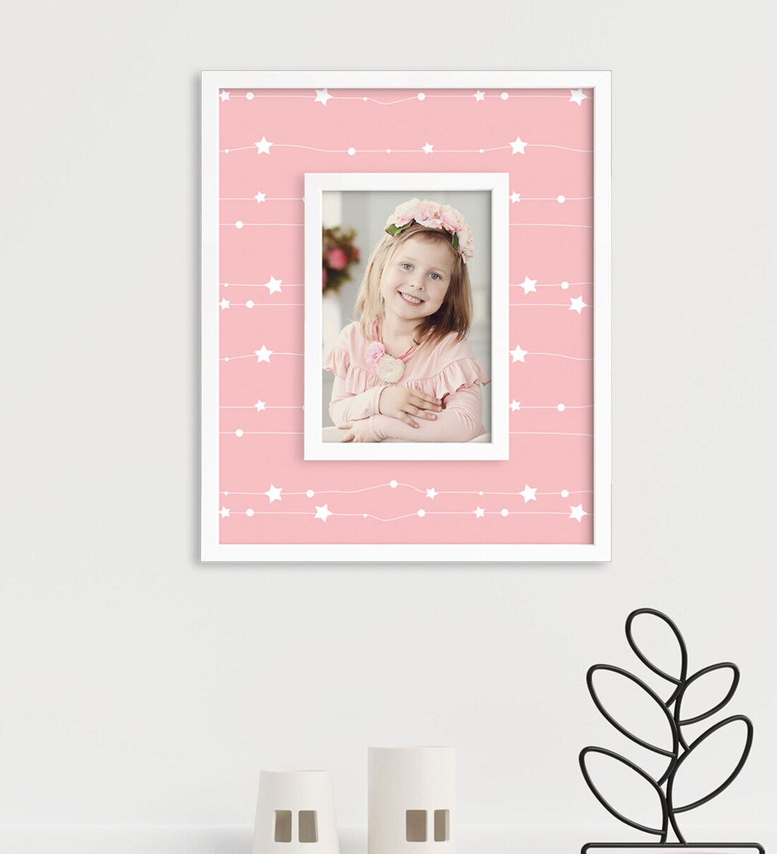 Buy White Wooden Wall Hanging Photo Frame at 33 OFF by Random Pepperfry