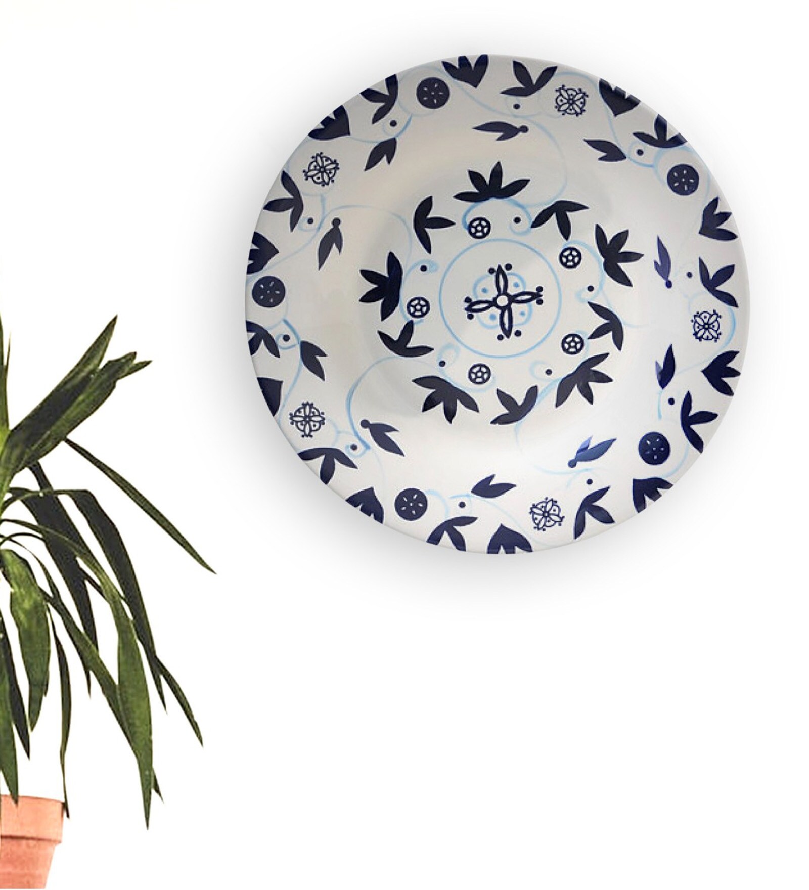 Buy White Chimney Decorative Wall Plate Online Wall Plates and Tiles