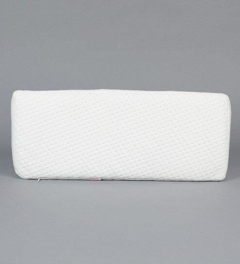Buy White Pristine Hues Half Moon Memory Foam 4 In 1 Support