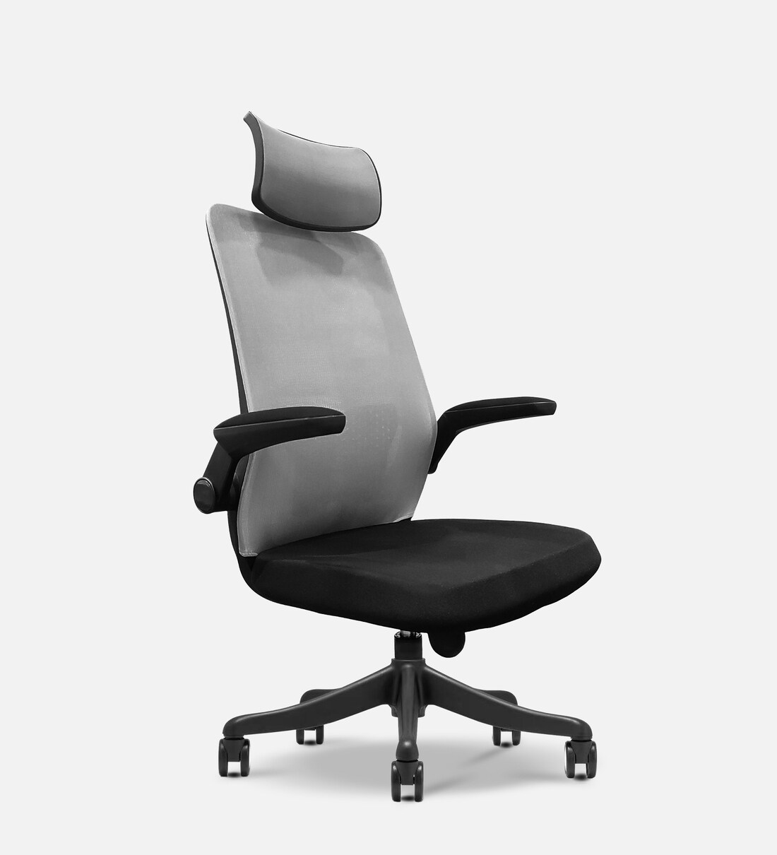 Buy Wings Breathable Mesh Ergonomic Chair in Grey Colour Online Ergonomic Chairs Ergonomic