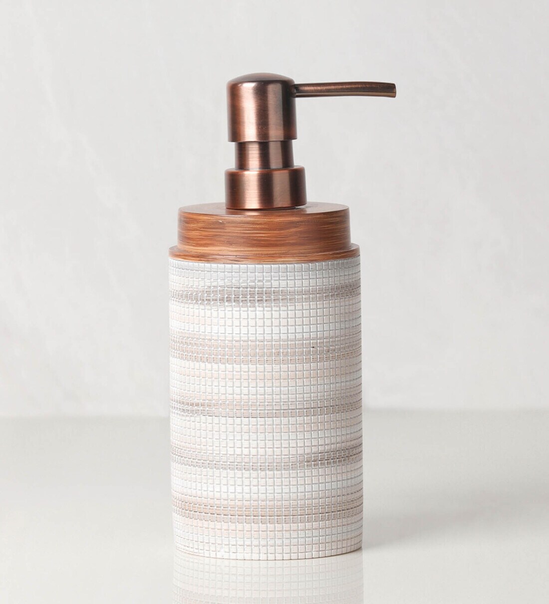 Buy White Polyresin Soap Dispenser (380 Ml) Online Soap Dispensers Soap Dispensers Home