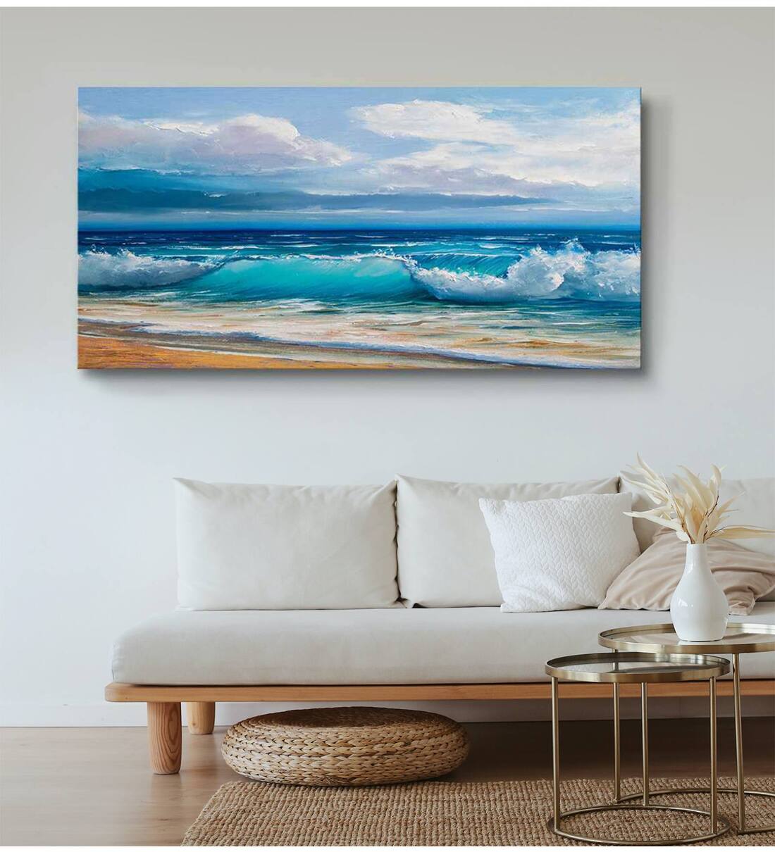 Buy Wooden Stretched Canvas Framed Art Print at 100 OFF by 999Store