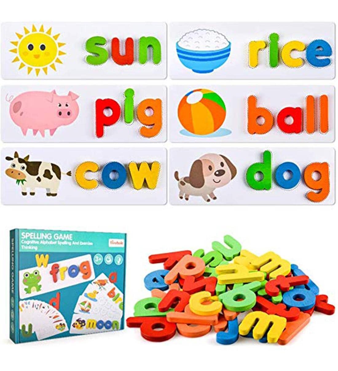 Buy Word Matching Letter & Spelling Puzzle By Chocozone Online Cribs Cribs Furniture
