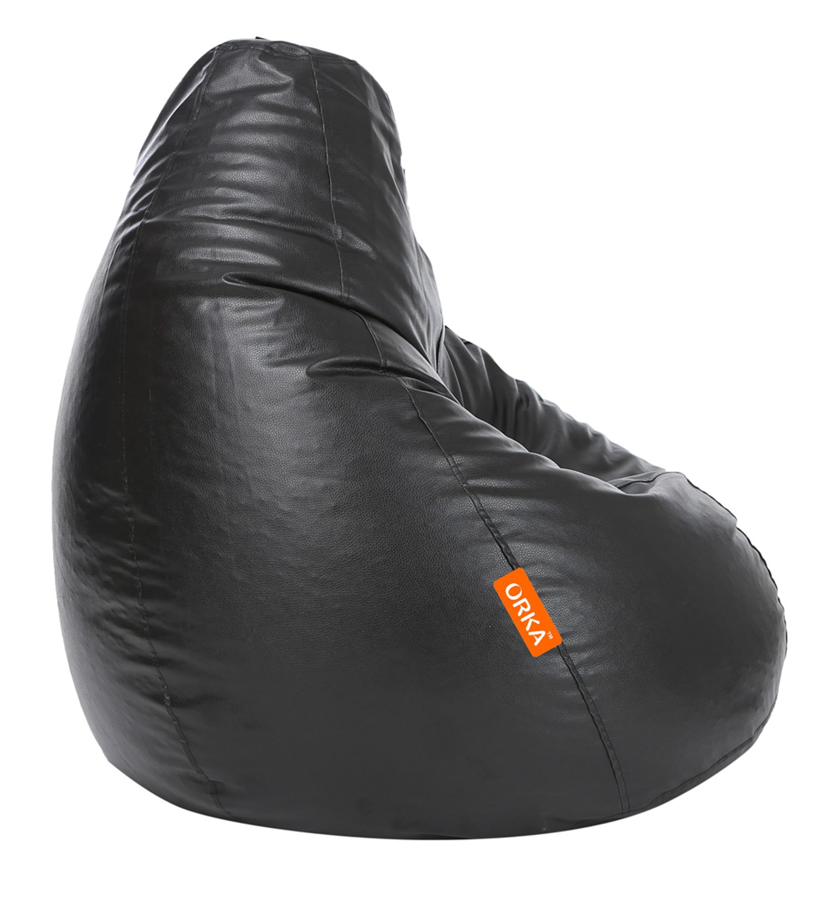 Buy XXXL Classic XL Bean Bag Cover in Black Colour by Orka Online Bean Bag Cover Bean Bags