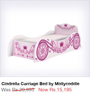 Cindrella Carriage Bed by Mollycoddle